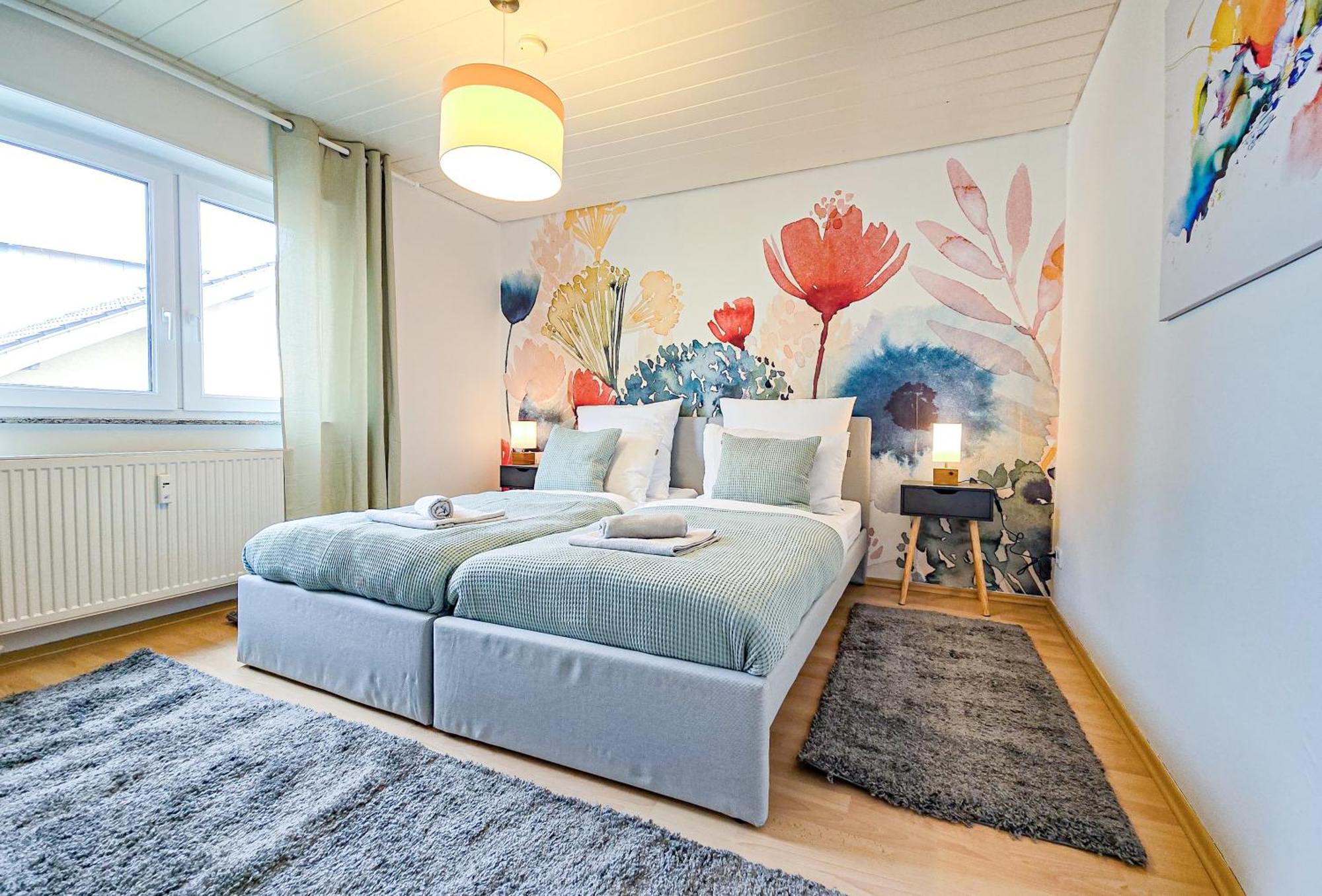 Star-Apartment - Calm, Spacious & Garden, 120M2 Nußloch 외부 사진